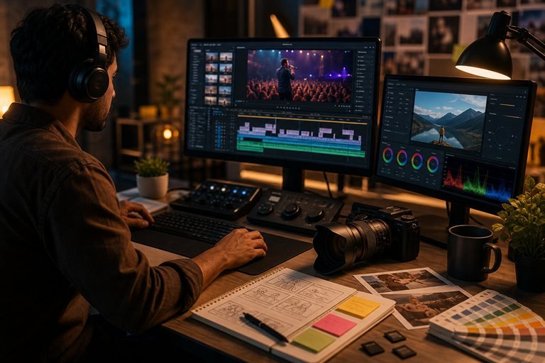 Video editing workstation